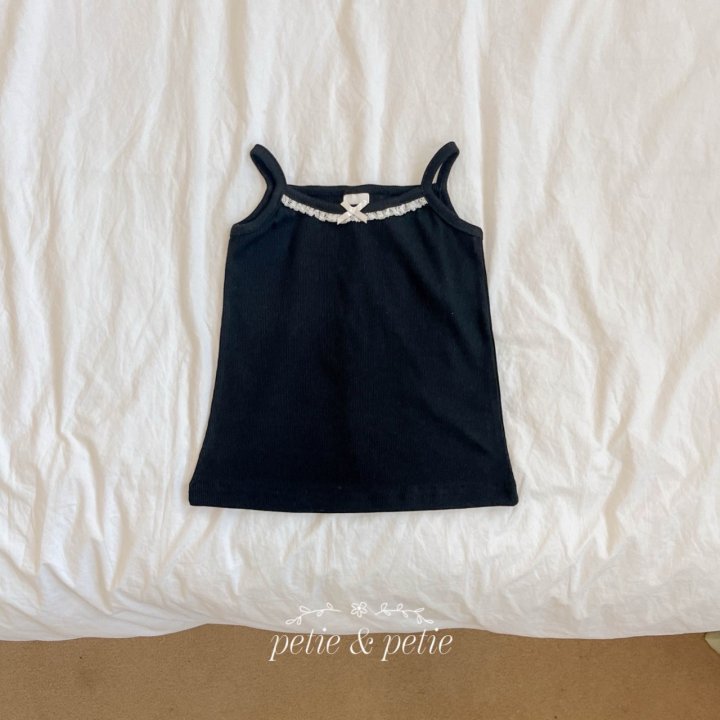 Petit & Petit - Korean Children Fashion - #littlefashionista - Apple Lace Sleeveless - 4