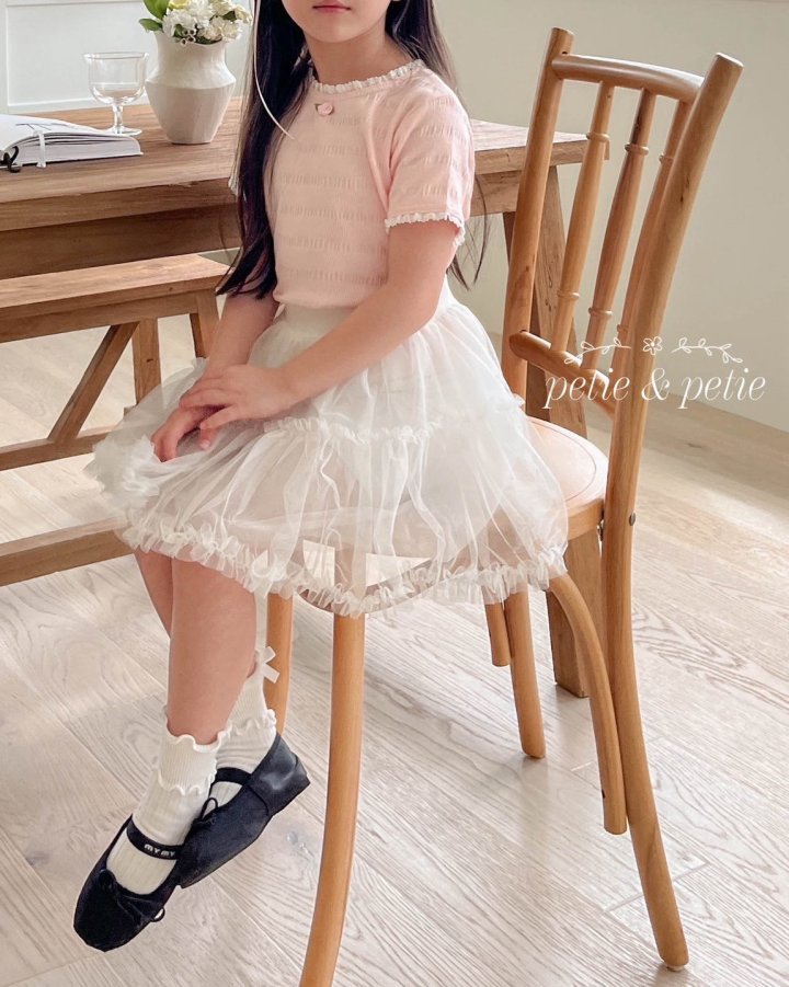 Petit & Petit - Korean Children Fashion - #magicofchildhood - Tutu Skirt Leggings - 12