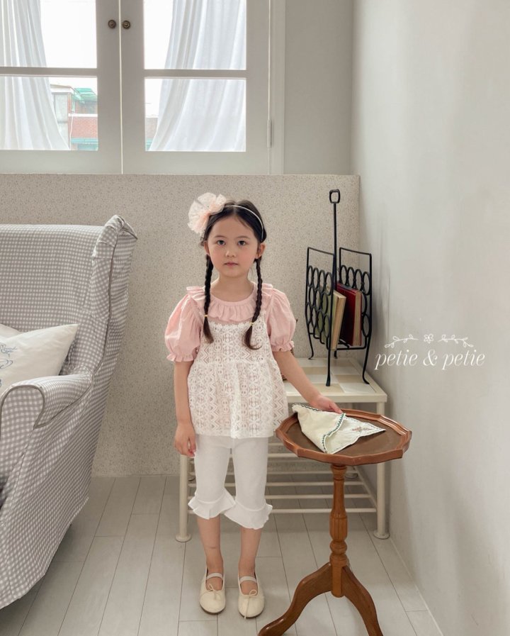 Petit & Petit - Korean Children Fashion - #minifashionista - Lace Bustier - 8