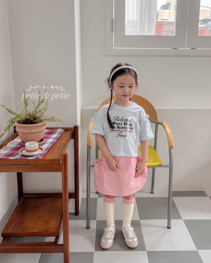 Petit & Petit - Korean Children Fashion - #minifashionista - String Pocket Skirt - 5