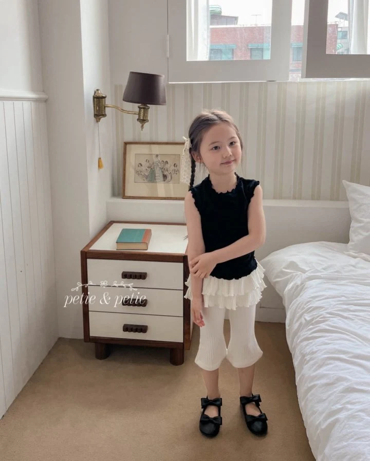 Petit & Petit - Korean Children Fashion - #minifashionista - Chic Wave Tee - 3