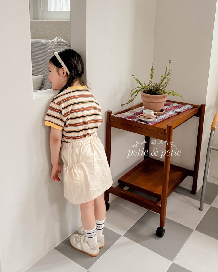 Petit & Petit - Korean Children Fashion - #minifashionista - Step Stripe Tee - 12