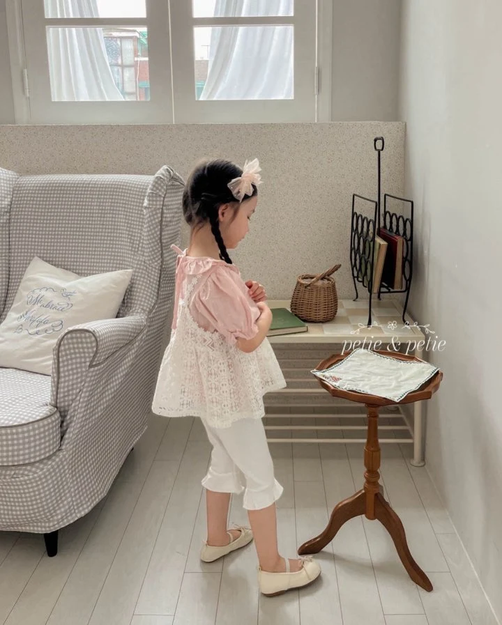 Petit & Petit - Korean Children Fashion - #minifashionista - Plain Frill Pants - 10