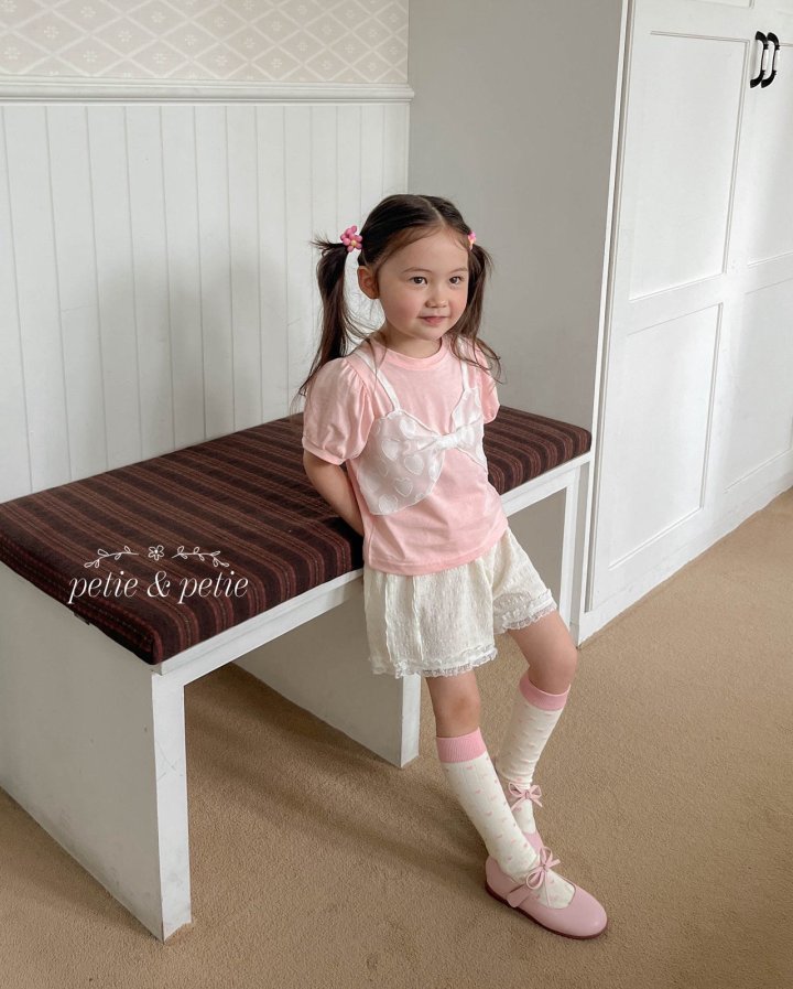 Petit & Petit - Korean Children Fashion - #minifashionista - Nana Lace Line Pants - 9