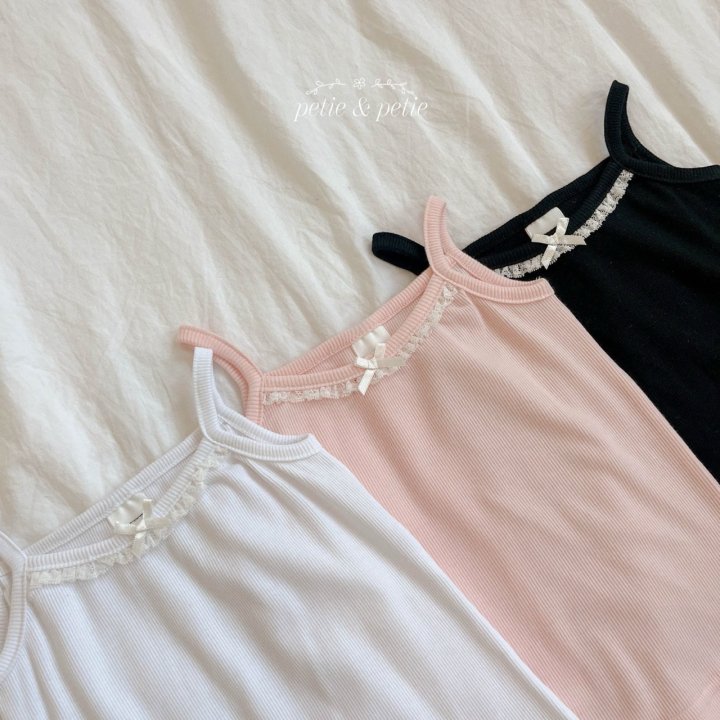 Petit & Petit - Korean Children Fashion - #minifashionista - Apple Lace Sleeveless - 5