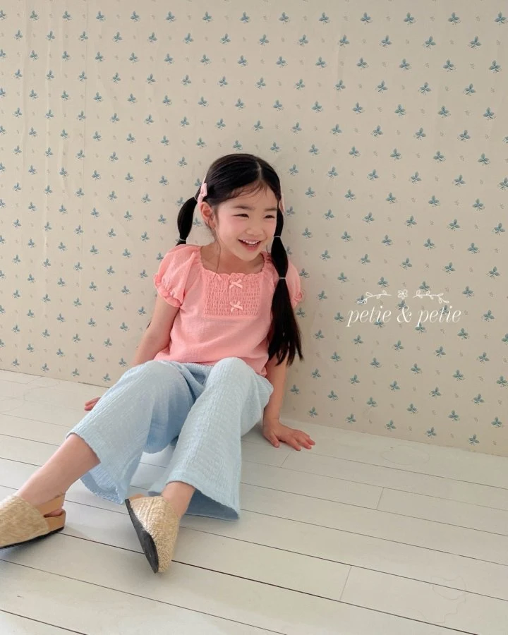 Petit & Petit - Korean Children Fashion - #minifashionista - Smoke Blouse - 9