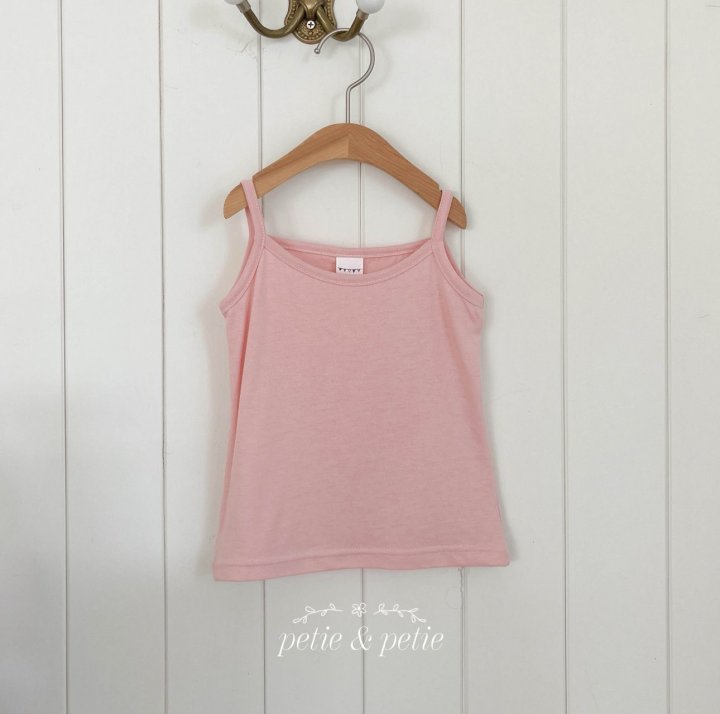 Petit & Petit - Korean Children Fashion - #minifashionista - Plain Modal Sleeveless - 3