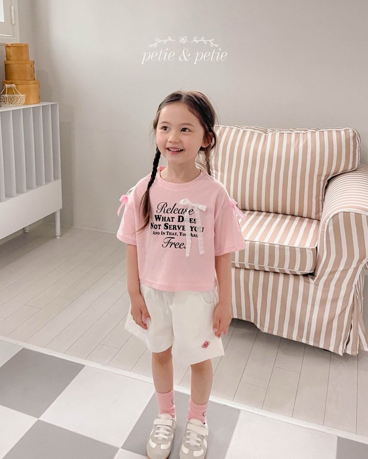 Petit & Petit - Korean Children Fashion - #prettylittlegirls - Butter Ribbon Tee - 7