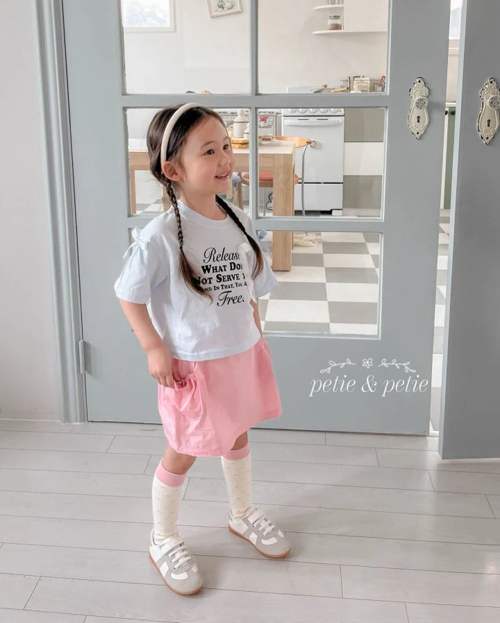 Petit & Petit - Korean Children Fashion - #prettylittlegirls - String Pocket Skirt - 6