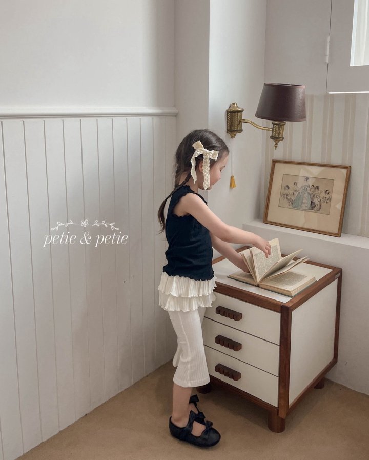 Petit & Petit - Korean Children Fashion - #minifashionista - Chic Wave Tee - 4