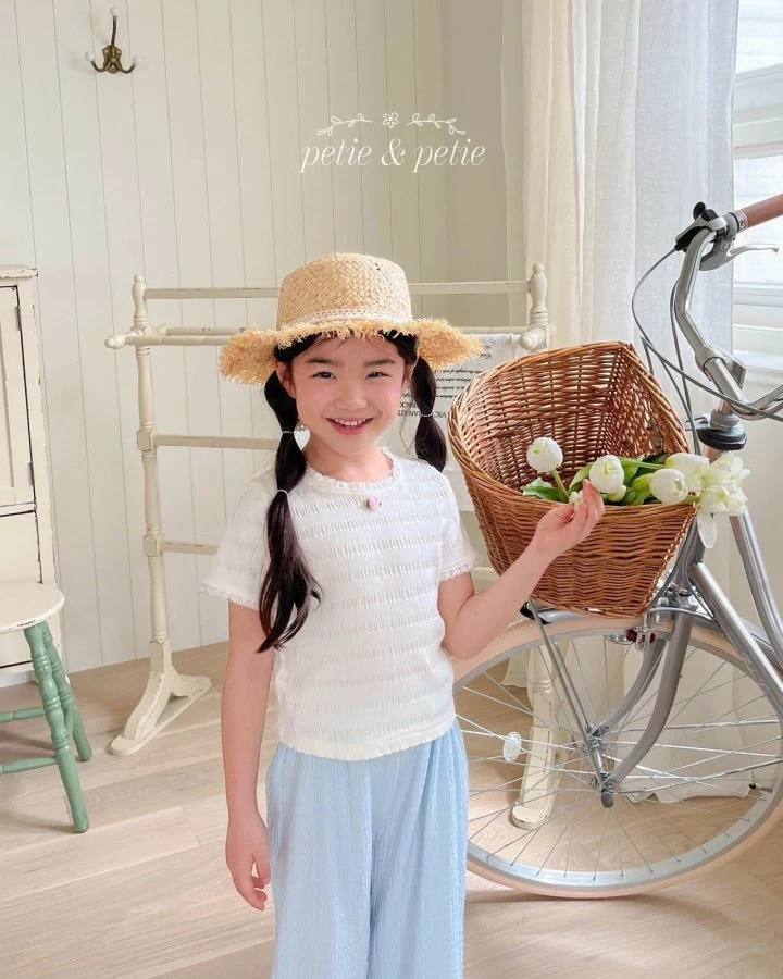 Petit & Petit - Korean Children Fashion - #prettylittlegirls - Rose Lace Tee - 8