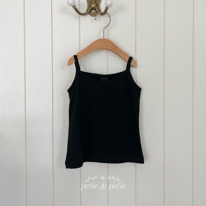 Petit & Petit - Korean Children Fashion - #minifashionista - Plain Modal Sleeveless - 4