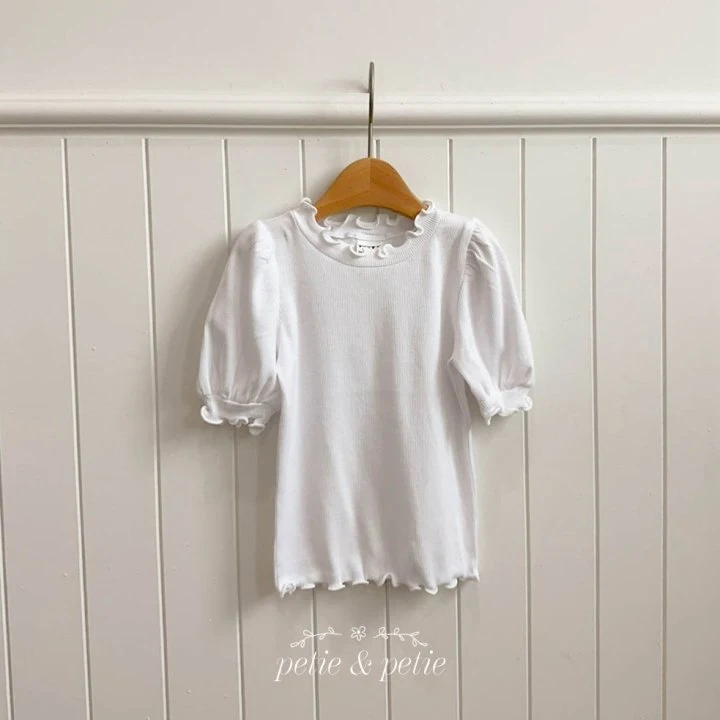 Petit & Petit - Korean Children Fashion - #prettylittlegirls - Puff Rib Tee - 2