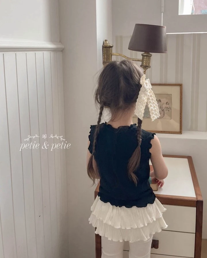 Petit & Petit - Korean Children Fashion - #todddlerfashion - Chic Wave Tee - 5