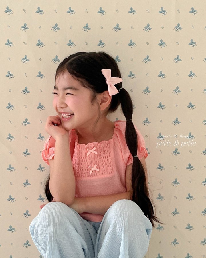 Petit & Petit - Korean Children Fashion - #todddlerfashion - Smoke Blouse - 11