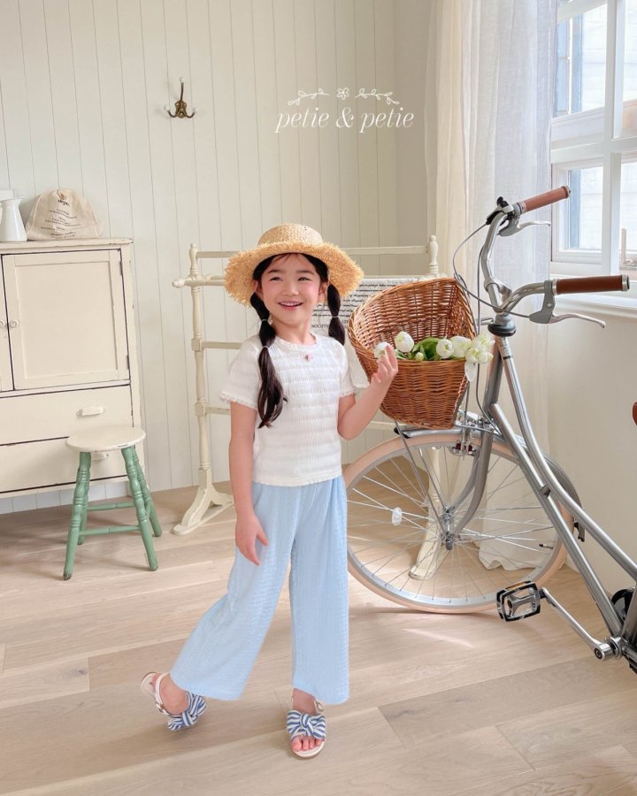 Petit & Petit - Korean Children Fashion - #todddlerfashion - Rose Lace Tee - 9