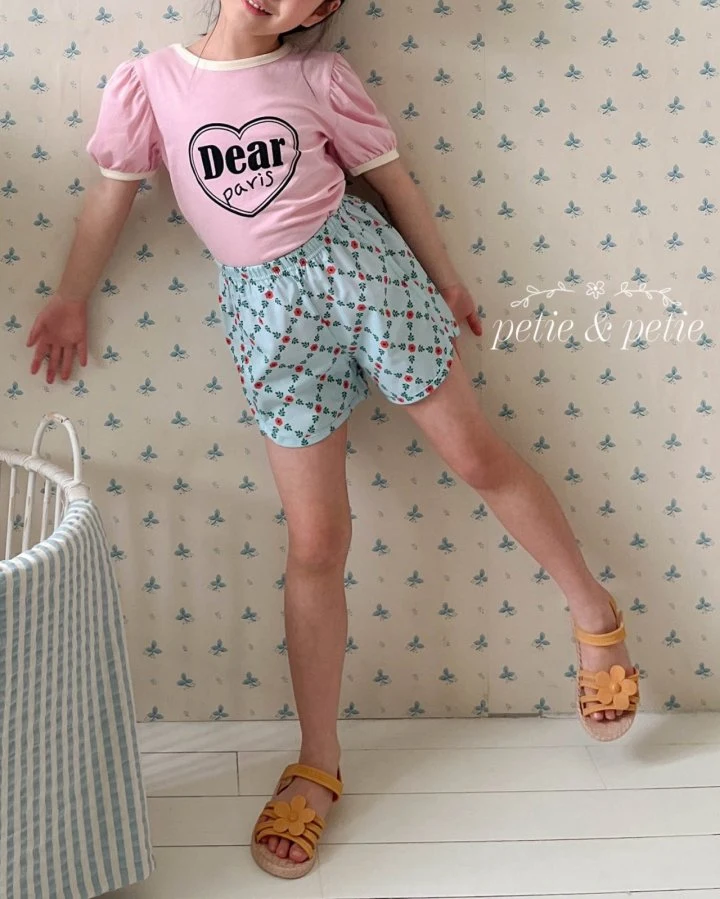 Petit & Petit - Korean Children Fashion - #todddlerfashion - Flower Pants - 6