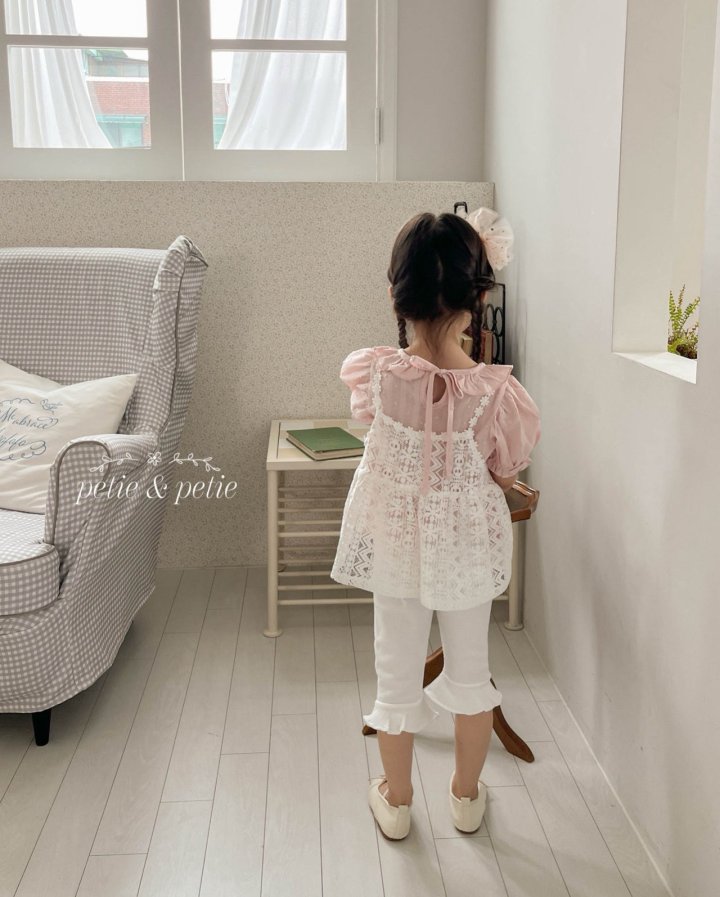 Petit & Petit - Korean Children Fashion - #toddlerclothing - Lace Bustier - 11
