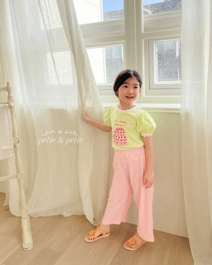 Petit & Petit - Korean Children Fashion - #toddlerclothing - Cake Tee - 9