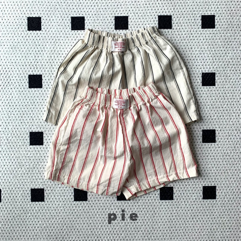 Pie - Korean Children Fashion - #Kfashion4kids - Dubai Stripe Shorts