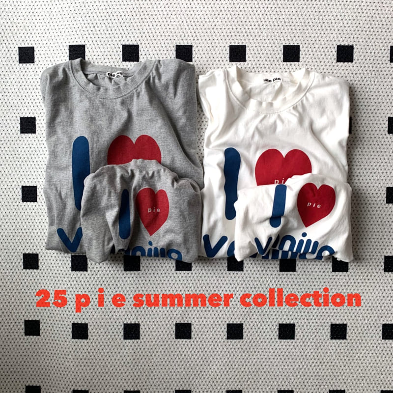 Pie - Korean Children Fashion - #childofig - Love Vanilla Tee - 10