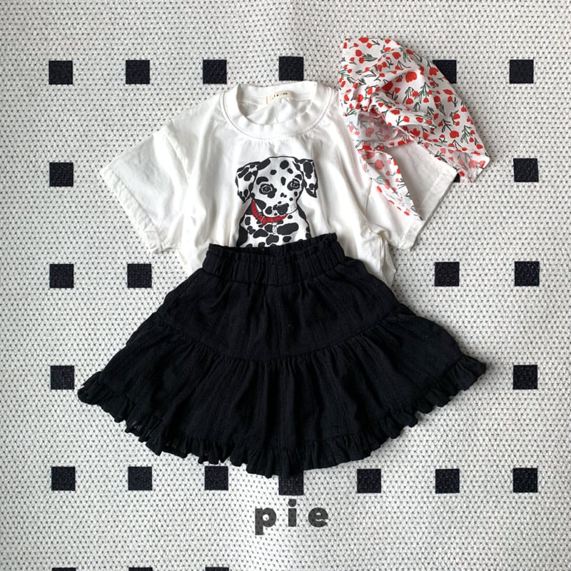 Pie - Korean Children Fashion - #childofig - Daisy Frill Skirt - 6