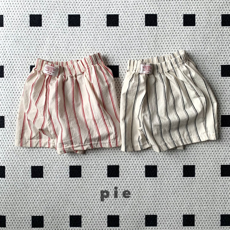 Pie - Korean Children Fashion - #childrensboutique - Dubai Stripe Shorts - 10