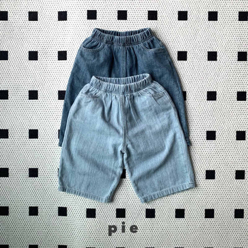 Pie - Korean Children Fashion - #childrensboutique - Kkurugi Bangbang Denim Pants