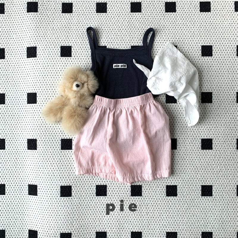 Pie - Korean Children Fashion - #childrensboutique - Fresh String Sleeveless - 6