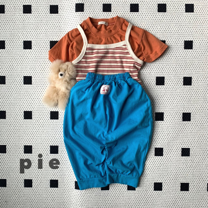 Pie - Korean Children Fashion - #childofig - Butter Stripe Sleeveless - 4
