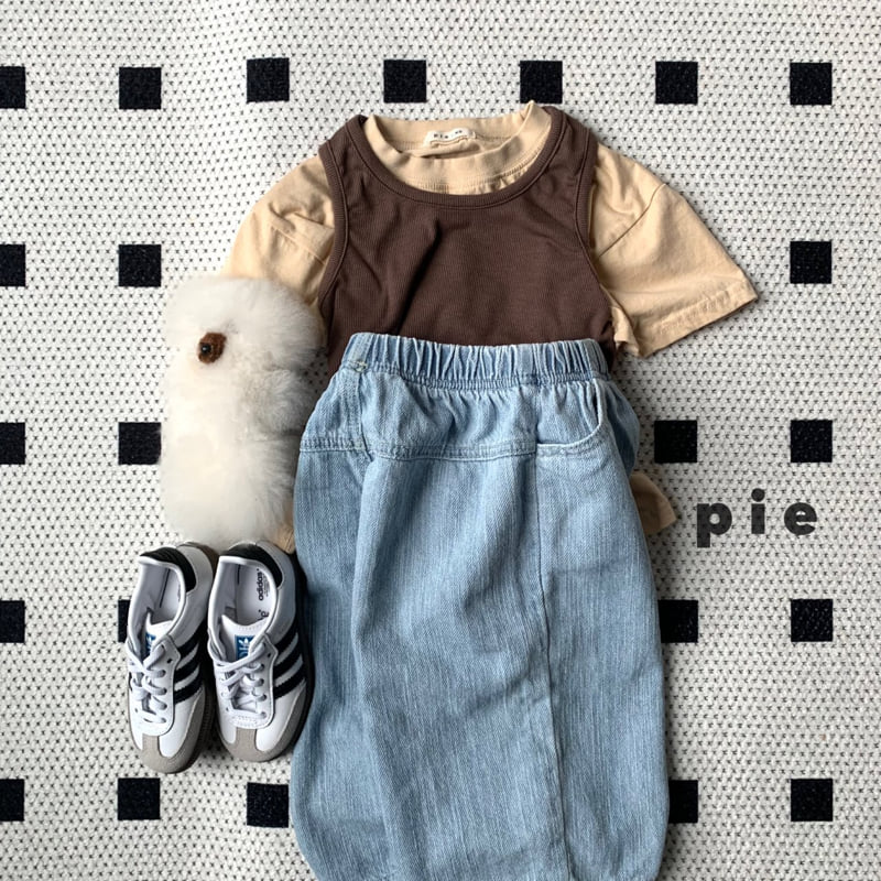 Pie - Korean Children Fashion - #designkidswear - Basic Sleeveless - 10
