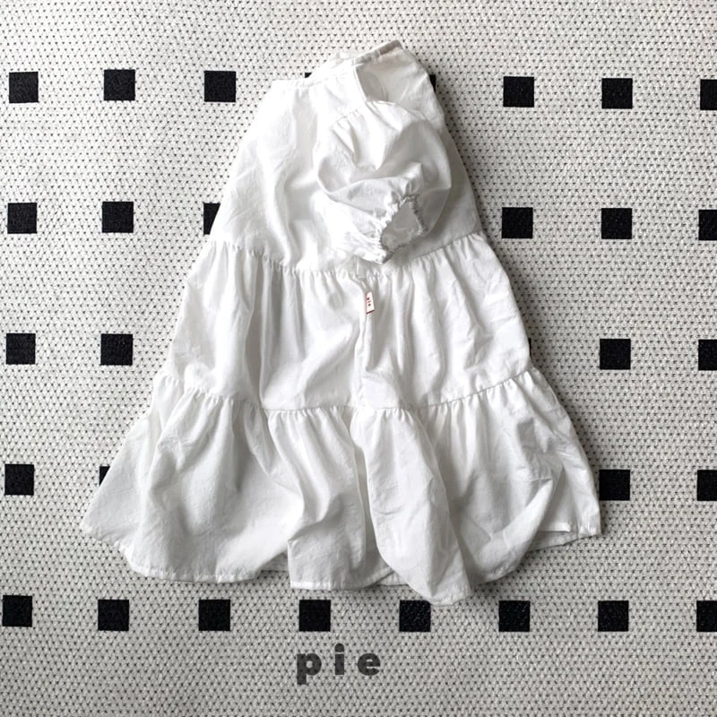 Pie - Korean Children Fashion - #designkidswear - Puff Cancan One-piece - 8