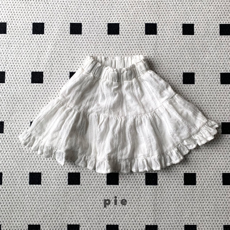 Pie - Korean Children Fashion - #designkidswear - Daisy Frill Skirt - 8
