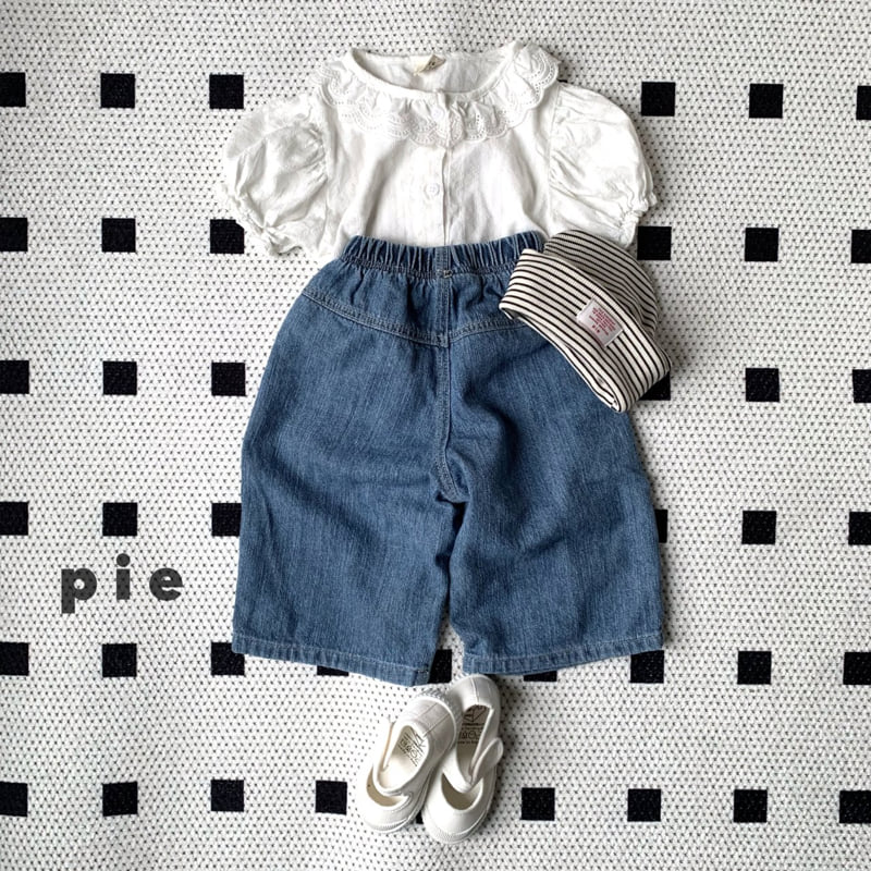 Pie - Korean Children Fashion - #discoveringself - Kkurugi Bangbang Denim Pants - 3