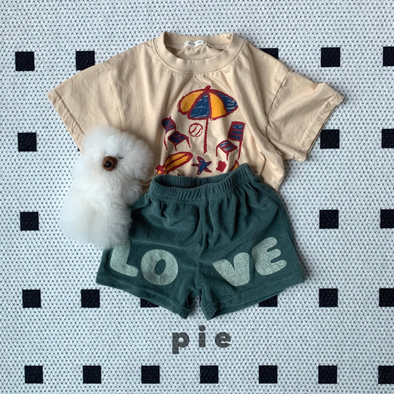 Pie - Korean Children Fashion - #discoveringself - LOVE Terry Shorts - 11