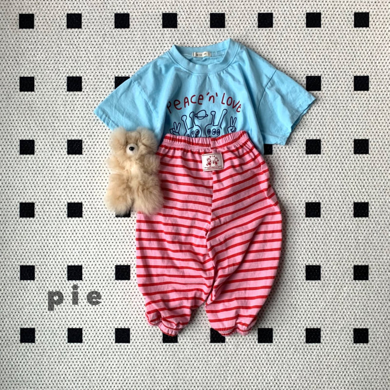 Pie - Korean Children Fashion - #discoveringself - Summer Stripe Jogger Pants - 8
