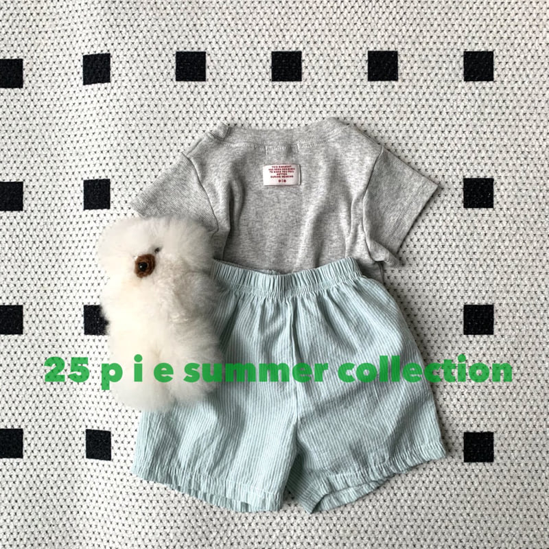 Pie - Korean Children Fashion - #designkidswear - Stripe Summer Shorts - 4