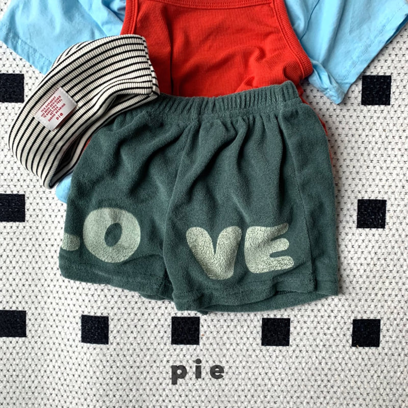 Pie - Korean Children Fashion - #fashionkids - LOVE Terry Shorts - 12