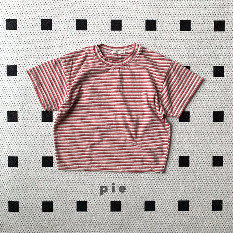 Pie - Korean Children Fashion - #fashionkids - Marine Stripe Tee - 8