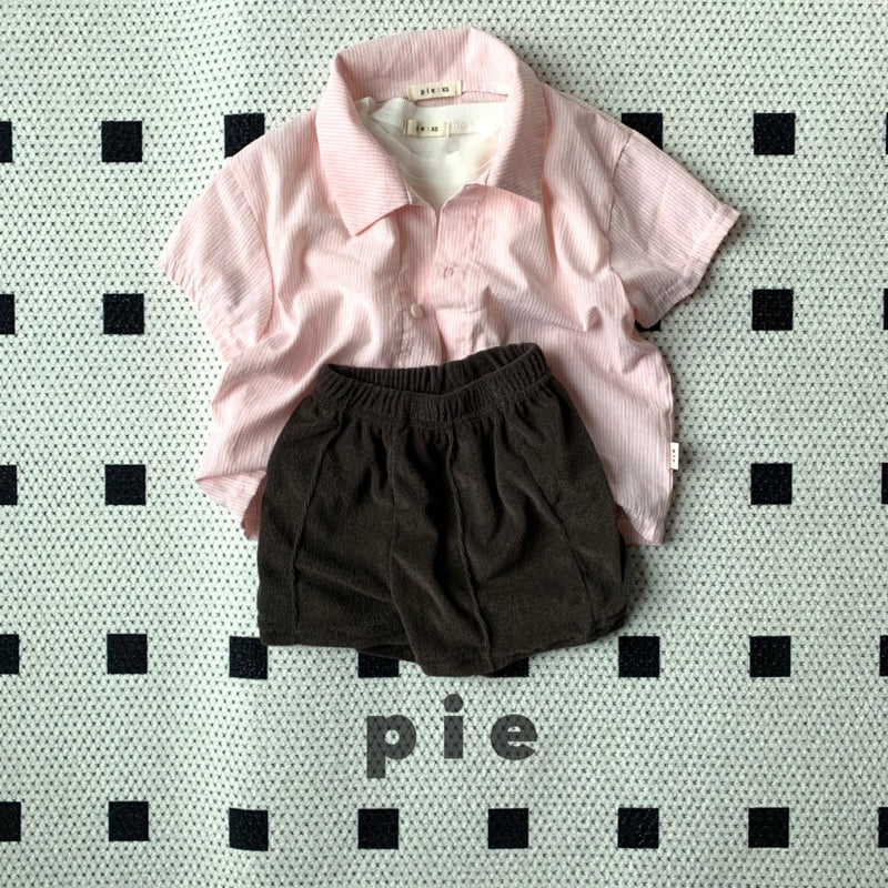 Pie - Korean Children Fashion - #kidsshorts - Stripe Summer Shirt - 5