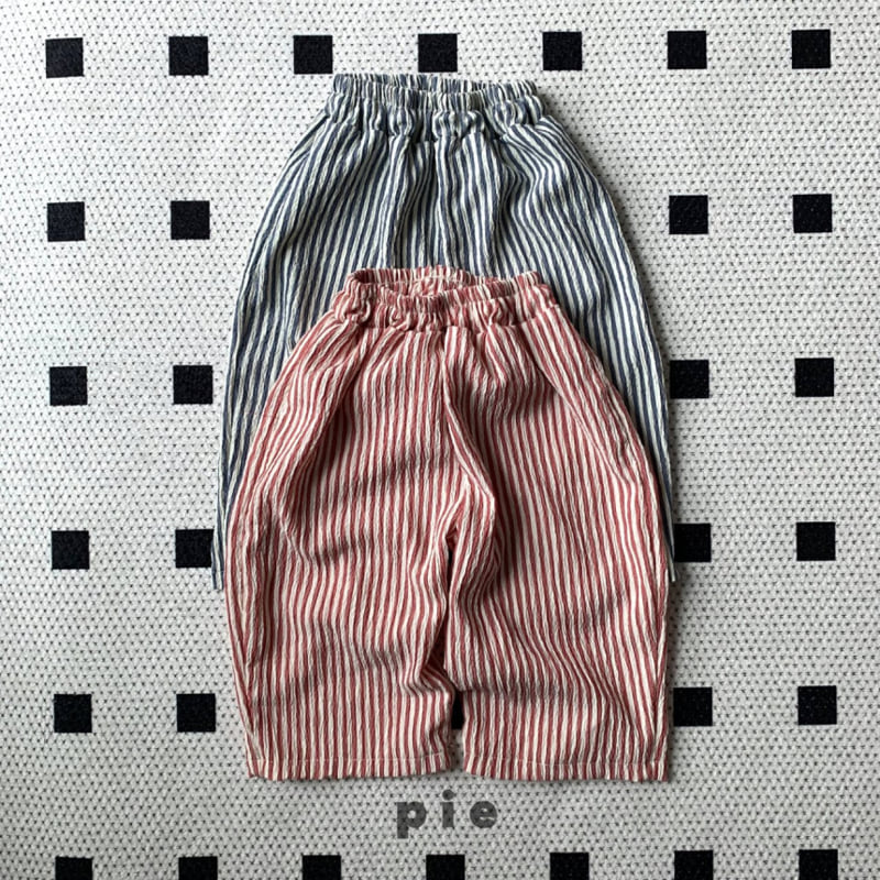 Pie - Korean Children Fashion - #kidsstore - Screw Bar Pants