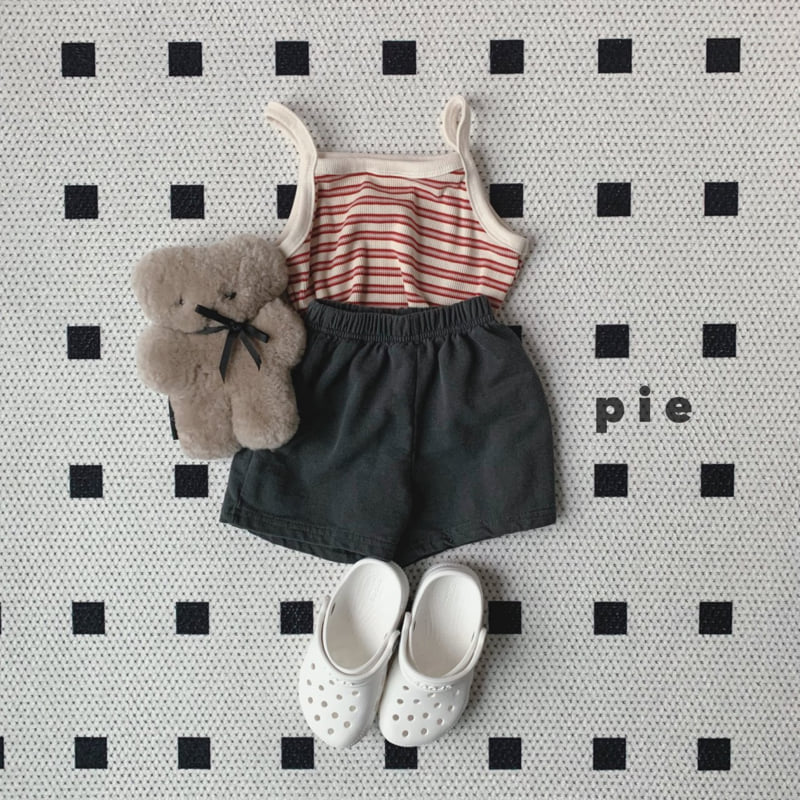 Pie - Korean Children Fashion - #kidsstore - Butter Stripe Sleeveless - 9