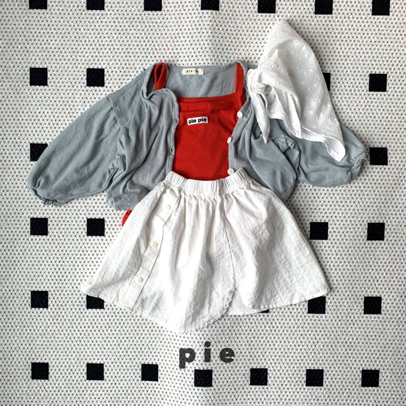Pie - Korean Children Fashion - #kidzfashiontrend - Fresh String Sleeveless - 12
