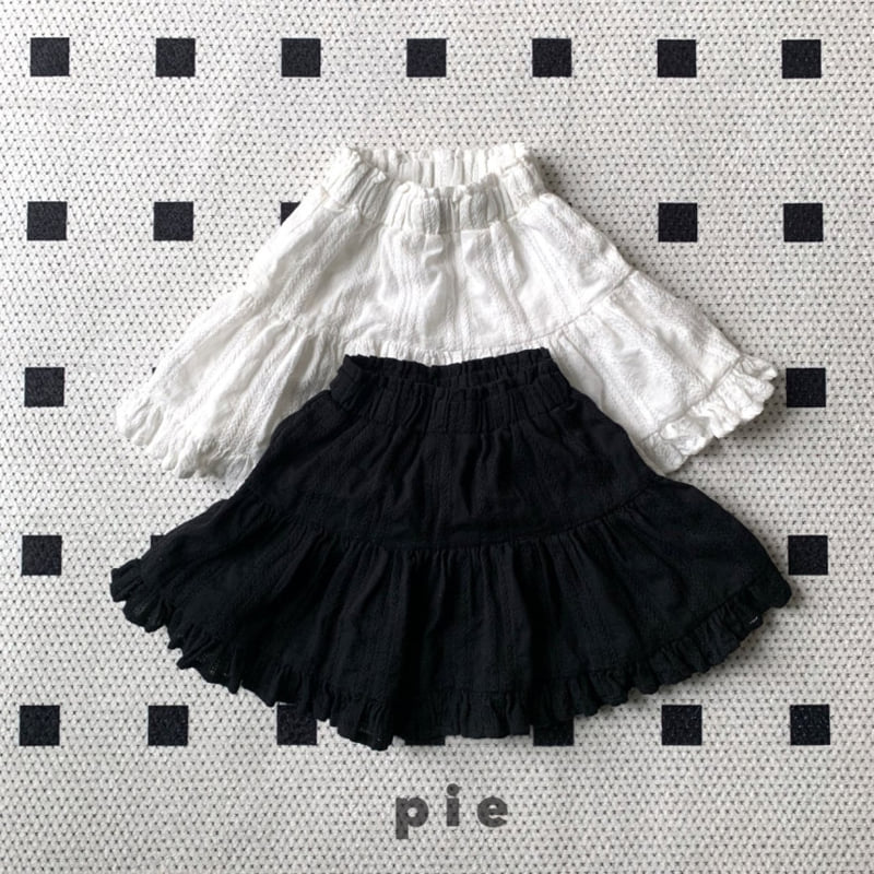 Pie - Korean Children Fashion - #littlefashionista - Daisy Frill Skirt