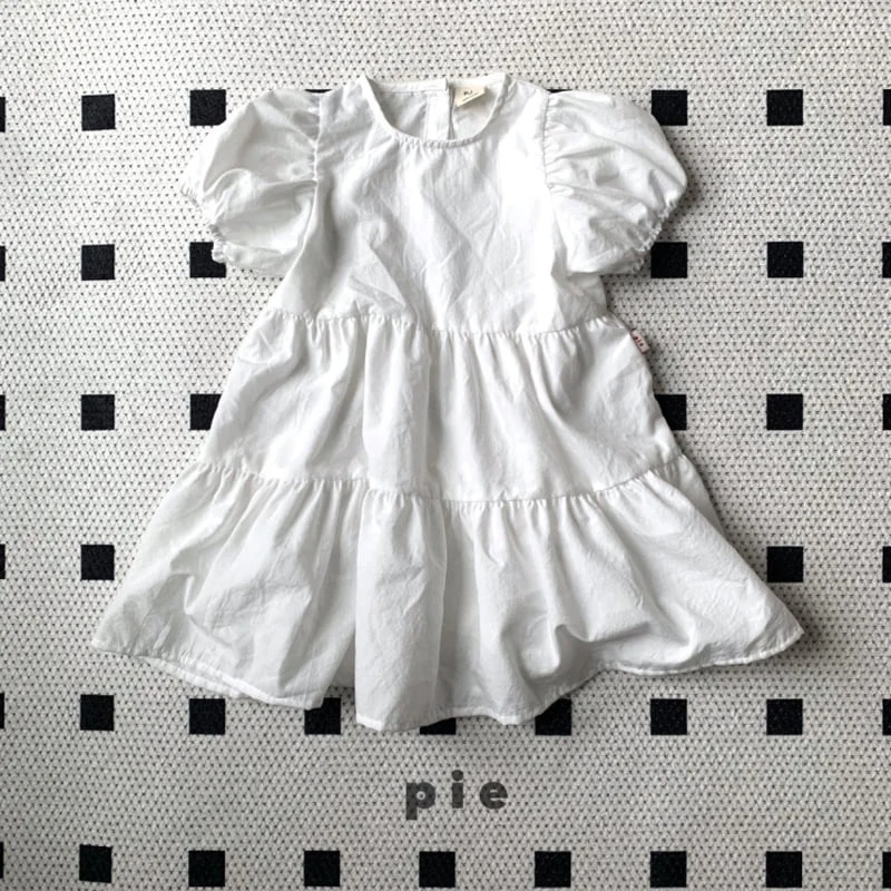 Pie - Korean Children Fashion - #minifashionista - Puff Cancan One-piece
