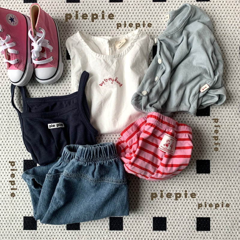 Pie - Korean Children Fashion - #minifashionista - Kkurugi Bangbang Denim Pants - 11