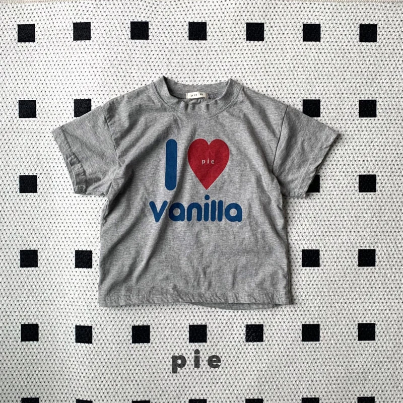 Pie - Korean Children Fashion - #minifashionista - Love Vanilla Tee - 8