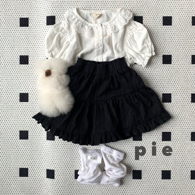 Pie - Korean Children Fashion - #minifashionista - Daisy Frill Skirt - 4