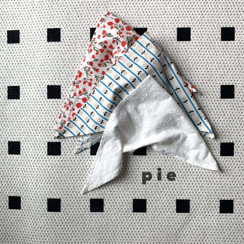 Pie - Korean Children Fashion - #prettylittlegirls - Flower Kerchief