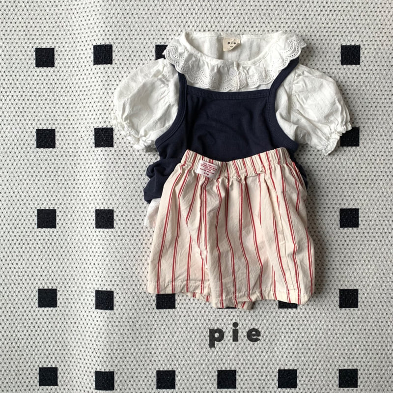 Pie - Korean Children Fashion - #stylishchildhood - Dubai Stripe Shorts - 8